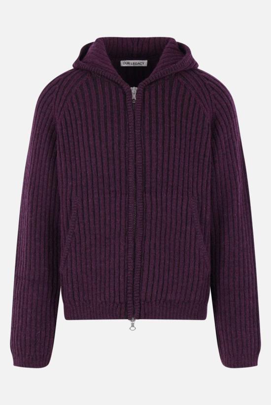 26SS 아워레가시 후드 티셔츠 M2263LN NIGHT VIOLET STRIPE DOM