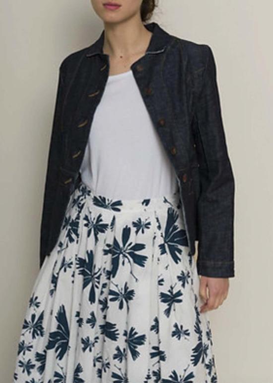  에이치플러스 하노 베셀 데님 자켓 H+ 한노 베셀 블린다 재킷 워시드 - H+ HANNOH WESSEL