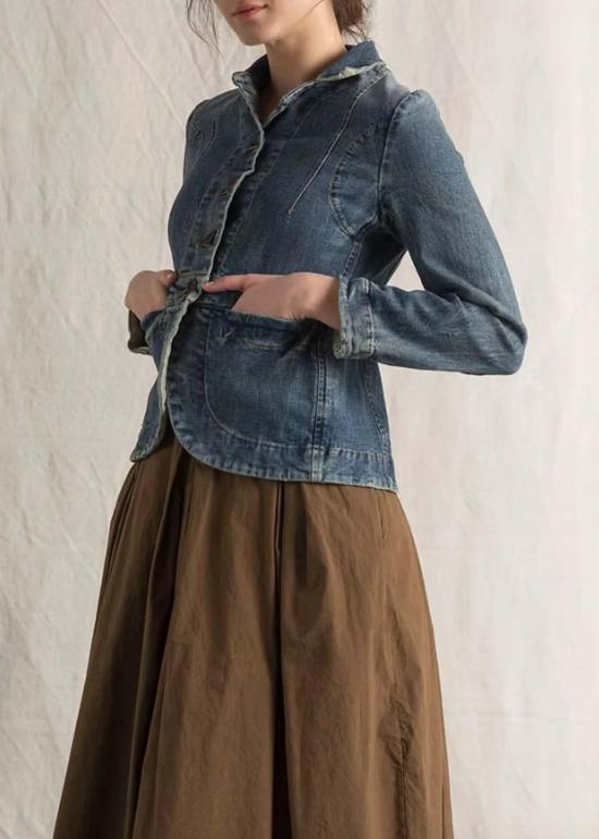  에이치플러스 하노 베셀 데님 자켓 H+ 한노 베셀 블린다 재킷 워시드