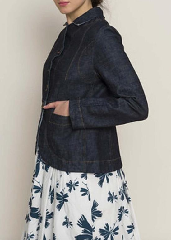  에이치플러스 하노 베셀 데님 자켓 H+ 한노 베셀 블린다 재킷 워시드 - H+ HANNOH WESSEL