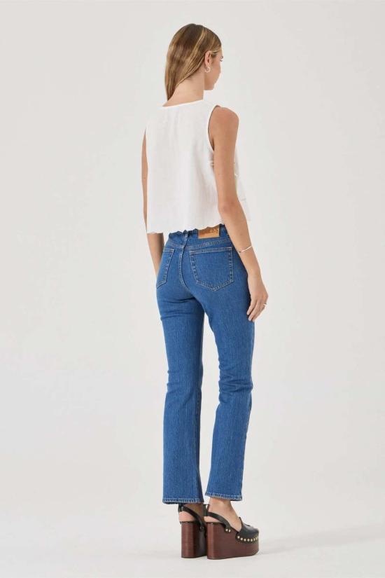  롤라스 데님 팬츠 다운타운 플레어 진 캐니언 스톤 - ROLLAS