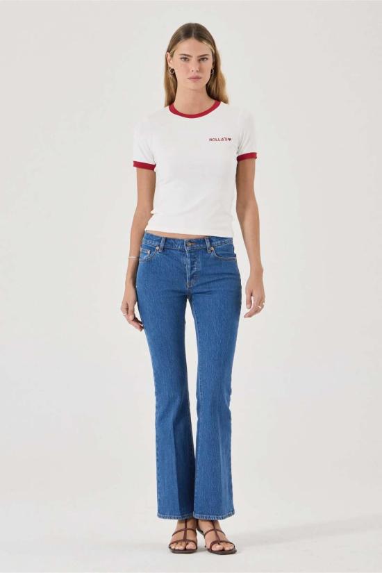  롤라스 데님 팬츠 다운타운 플레어 진 캐니언 스톤