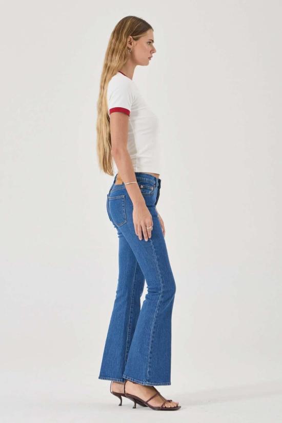  롤라스 데님 팬츠 다운타운 플레어 진 캐니언 스톤 - ROLLAS