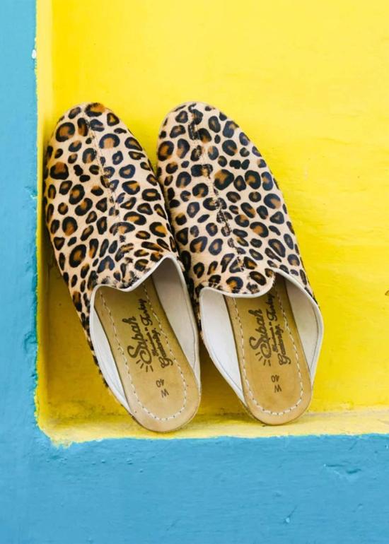  Sabah 뮬/슬리퍼 사바 레오파드 바바 레오파드 - OTHER BRANDS
