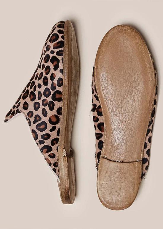  Sabah 뮬/슬리퍼 사바 레오파드 바바 레오파드 - OTHER BRANDS