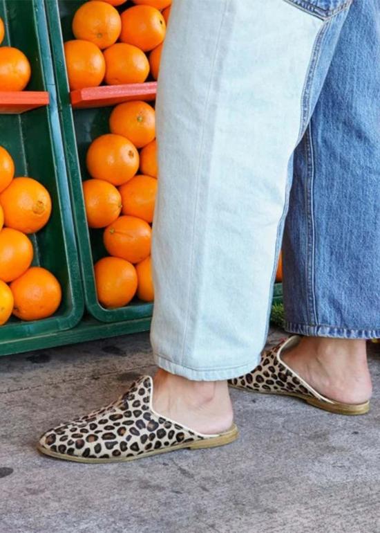  Sabah 뮬/슬리퍼 사바 레오파드 바바 레오파드 - OTHER BRANDS