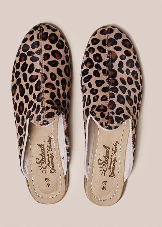  Sabah 뮬/슬리퍼 사바 레오파드 바바 레오파드 - OTHER BRANDS