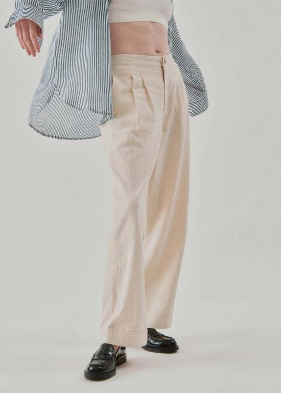  Nymane 스트레이트 팬츠 니마네 웨스 팬츠 내추럴