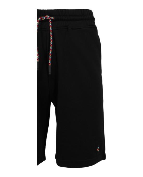  마르셀로 불론 숏팬츠 CMCI010S FLE002 1084 00002 S Black - MARCELO BURLON