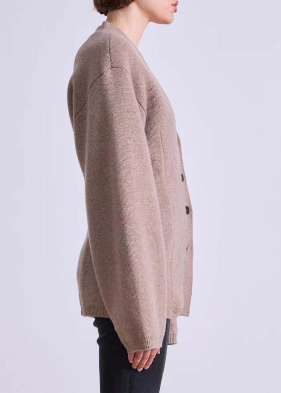  어피스 어파트 가디건 어피스 아파트 파리 카디건 월넛 - APIECE APART