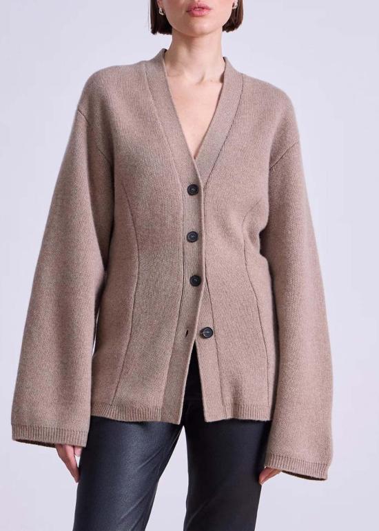  어피스 어파트 가디건 어피스 아파트 파리 카디건 월넛 - APIECE APART