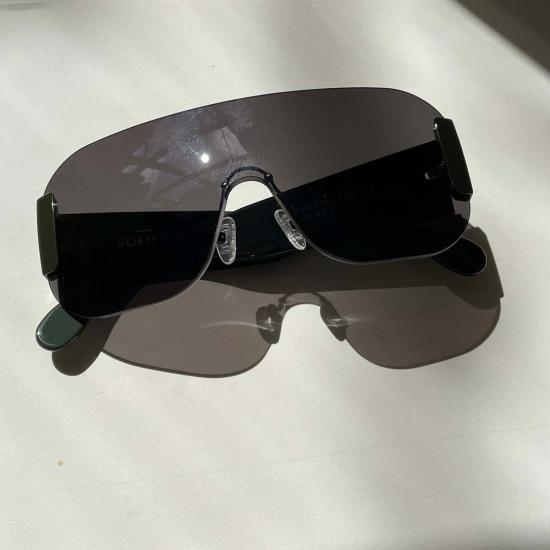  소피 드후레 안경 소피 드후어 바타르 선글라스 다크 그린 - SOFIE D'HOORE