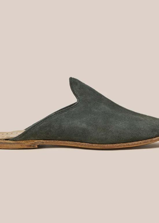 Sabah 뮬/슬리퍼 사바 워커 세인트 바바 그린 스웨이드 - OTHER BRANDS