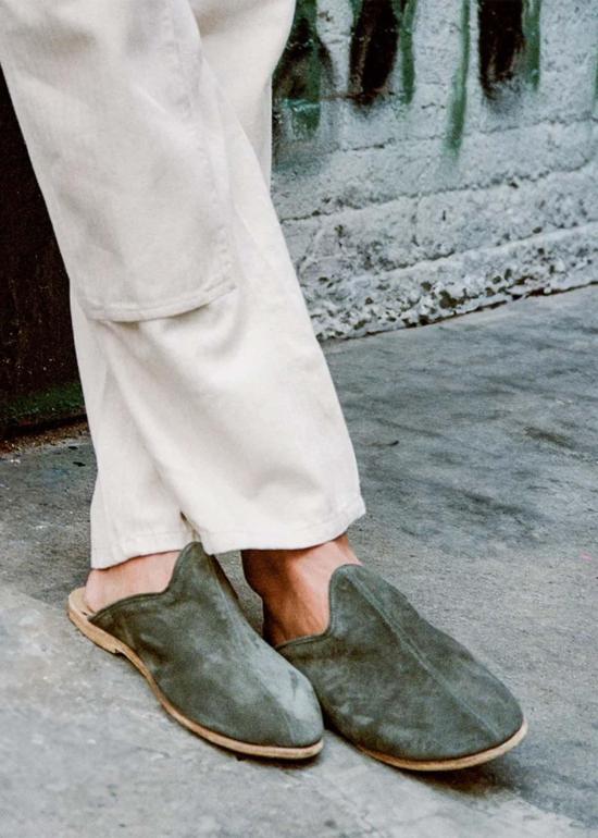  Sabah 슈즈 사바 워커 세인트 바바 그린 스웨이드 - OTHER BRANDS