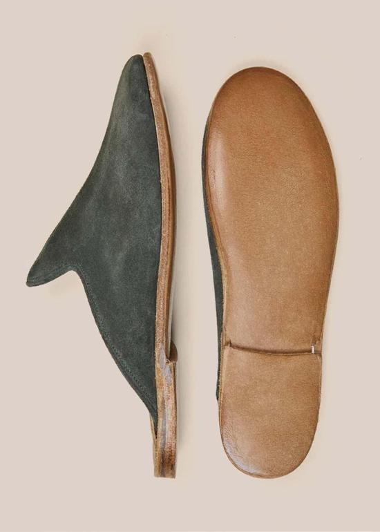  Sabah 슈즈 사바 워커 세인트 바바 그린 스웨이드 - OTHER BRANDS