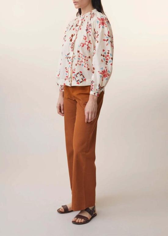  모아몽 블라우스 Moismont Viviane 셔츠 내추럴 - MOISMONT