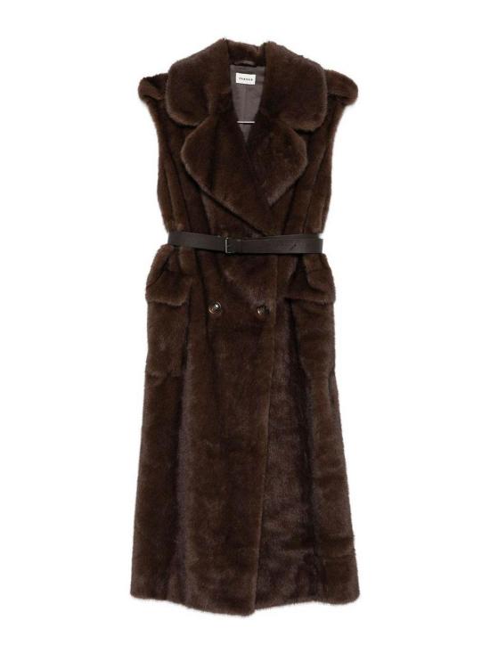  파로쉬 베스트 D410575PULSE808 Brown