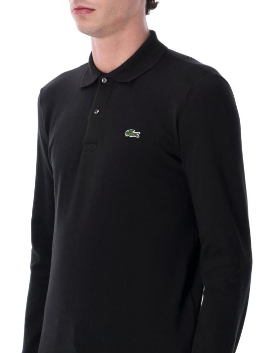 26SS 라코스테 클래식 롱슬리브 폴로 셔츠 L1312 031 BLACK - LACOSTE