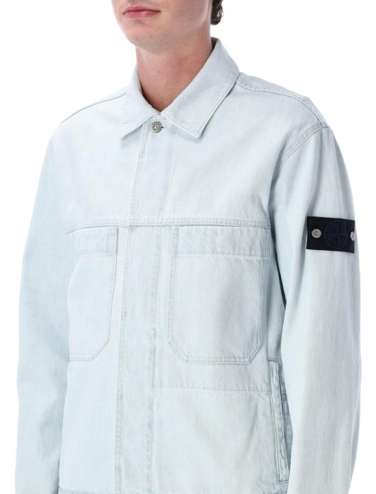 26SS 스톤 아일랜드 아우터 4100006S00J9 VJ203 LIGHT BLUE - STONE ISLAND