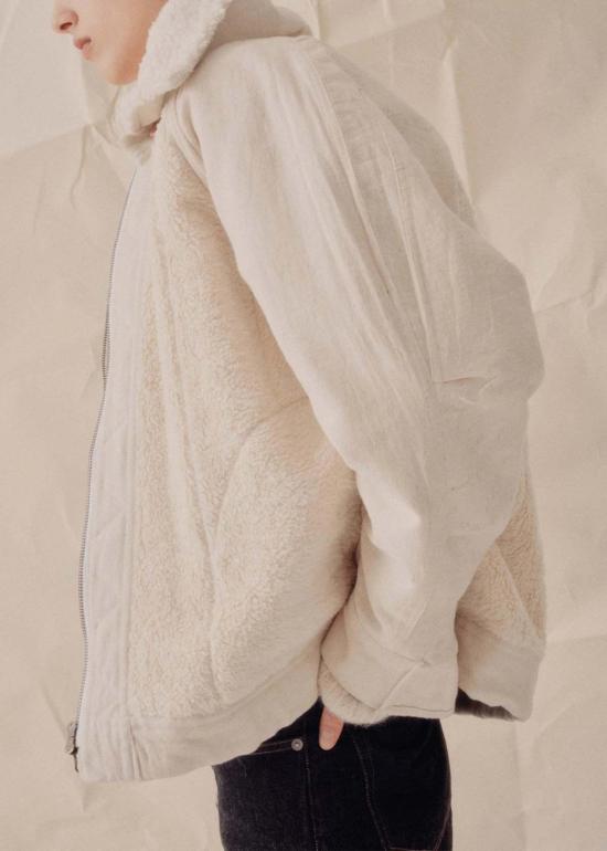  니메인 봄버 자켓 니마네 리버시블 봄버 내추럴 - NYMANE