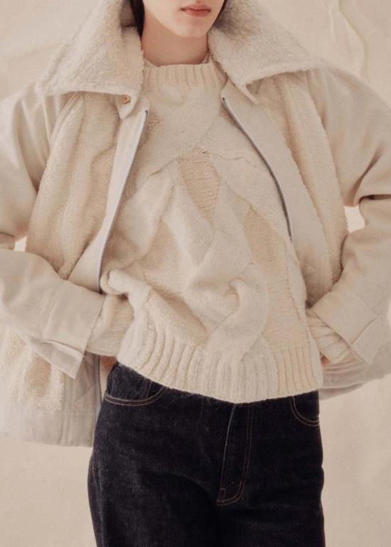  Nymane 봄버 자켓 니마네 리버시블 봄버 내추럴 - OTHER BRANDS