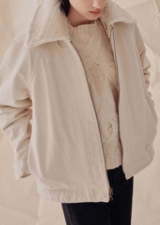  Nymane 봄버 자켓 니마네 리버시블 봄버 내추럴 - OTHER BRANDS