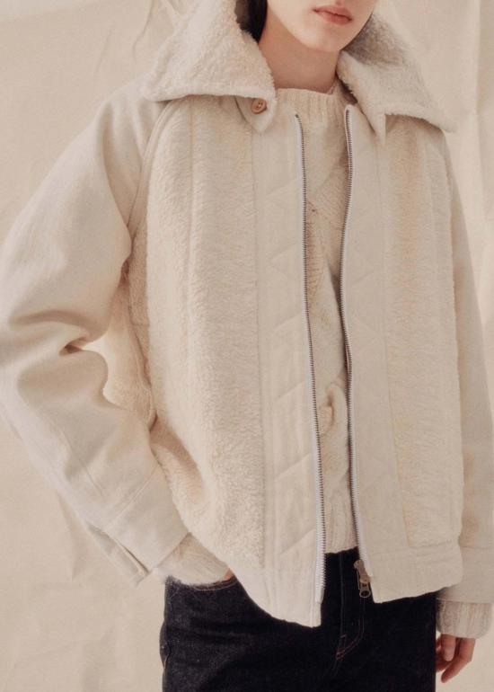  Nymane 봄버 자켓 니마네 리버시블 봄버 내추럴