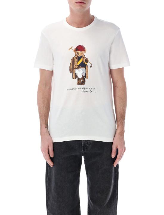 26SS 랄프 로렌 폴로 티셔츠 710B16611 001 ECRU