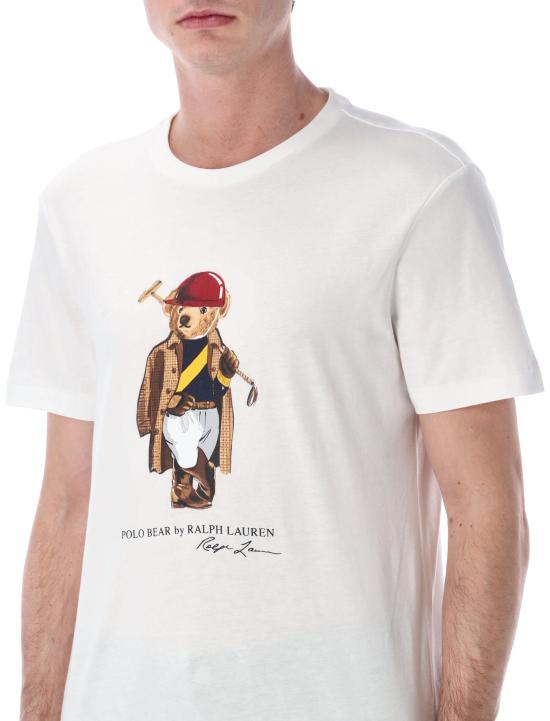 26SS 랄프 로렌 폴로 티셔츠 710B16611 001 ECRU - RALPH LAUREN