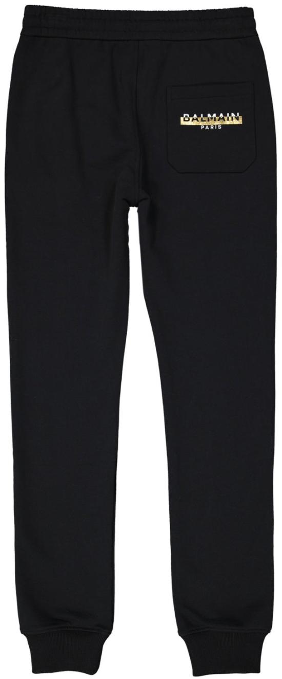  발망 트레이닝/조거 팬츠 XH0OB015BB59EDC BLACK - BALMAIN