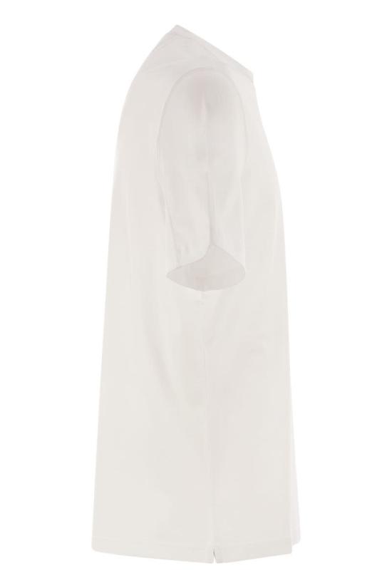 26SS 브루넬로 쿠치넬리 반팔 티셔츠 M0B138476P C6159 WHITE - BRUNELLO CUCINELLI