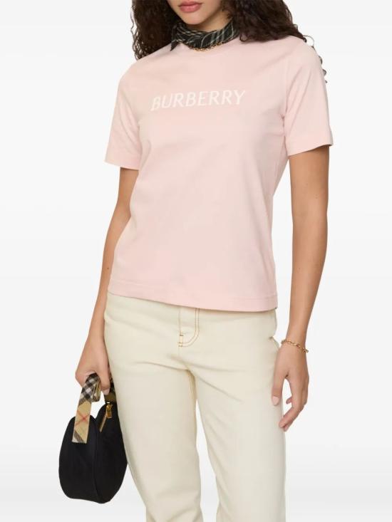 26SS 버버리 반팔 티셔츠 8118976 C2989 PINK PURPLE - BURBERRY