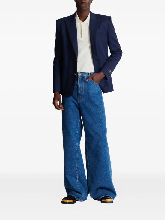 26SS 발망 반팔 티셔츠 GH1GB085BC87 GAB WHITE - BALMAIN