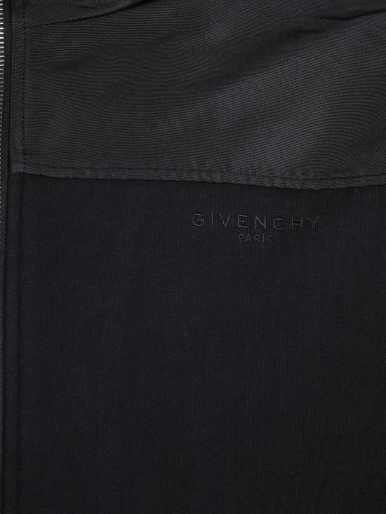 26SS 지방시 후드 티셔츠 BMJ0PB3YRW 001 BLACK - GIVENCHY