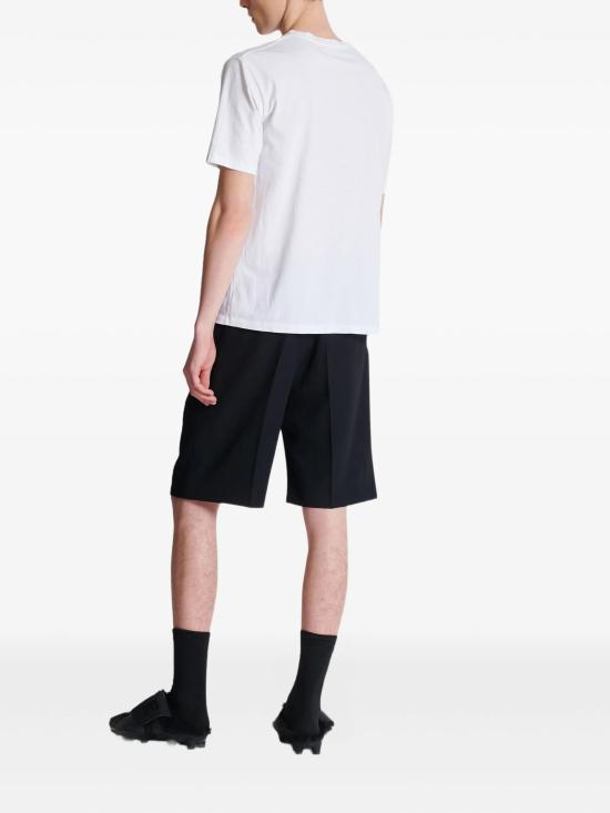 26SS 발망 반팔 티셔츠 FH1EG000BB73 GAB WHITE - BALMAIN