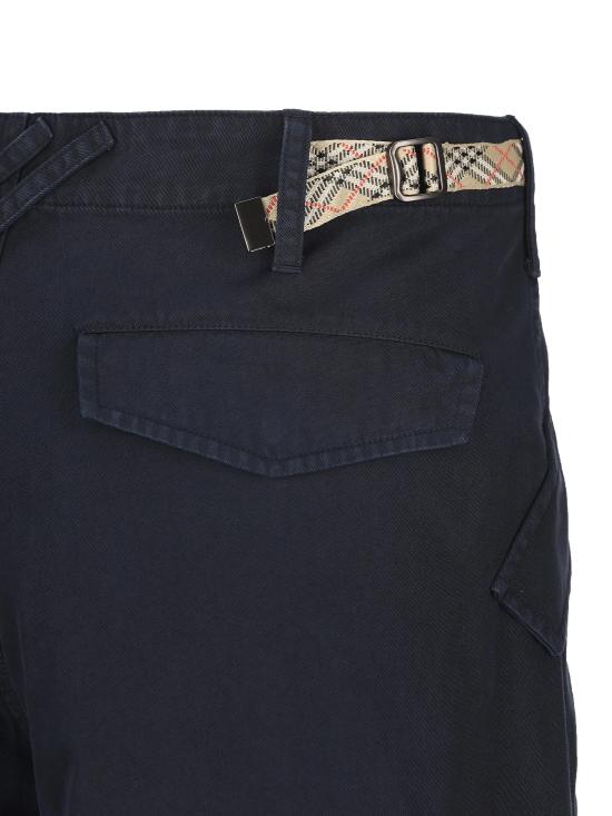 26SS 버버리 스트레이트 팬츠 8119203 C4008 BLUE - BURBERRY