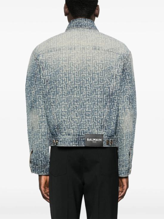 26SS 발망 자켓 GH1TC330DG12 6AW BLUE - BALMAIN