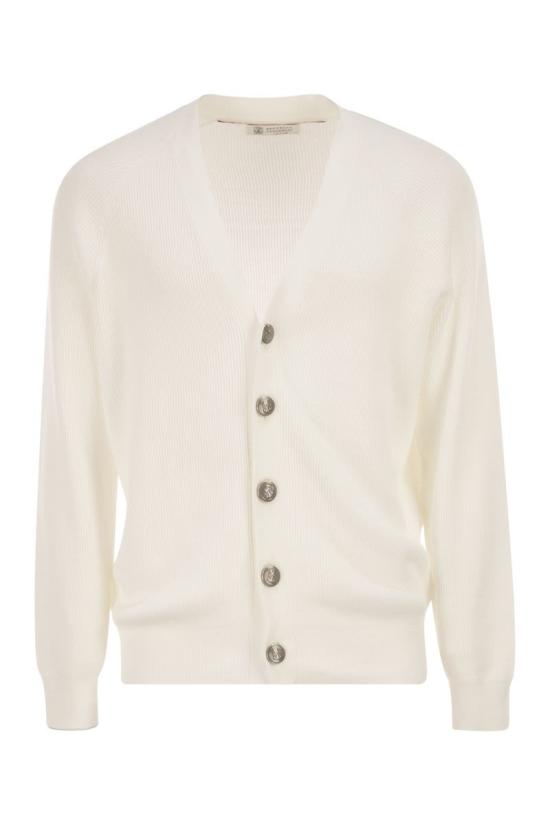 26SS 브루넬로 쿠치넬리 스웨터 M29400116 CO312 WHITE