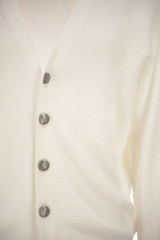 26SS 브루넬로 쿠치넬리 스웨터 M29400116 CO312 WHITE - BRUNELLO CUCINELLI