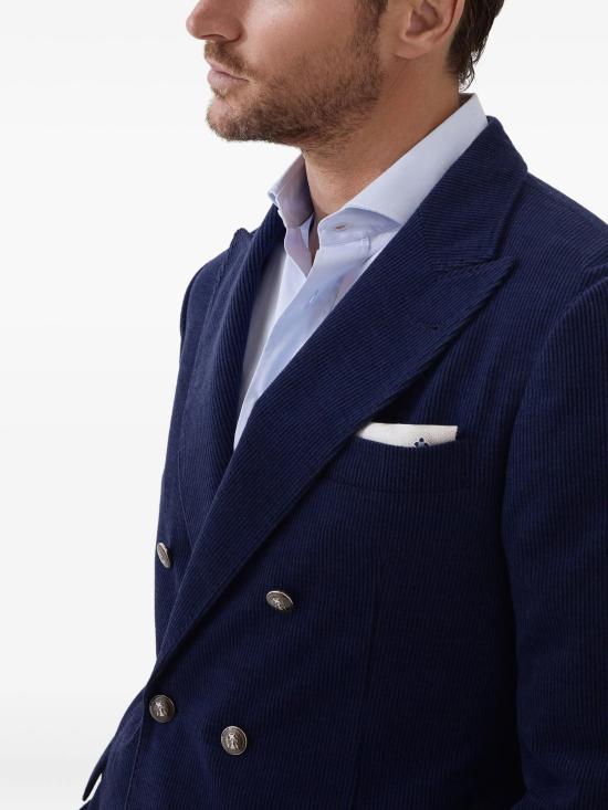 26SS 브루넬로 쿠치넬리 자켓 MV4157BPD2 C011 BLUE - BRUNELLO CUCINELLI