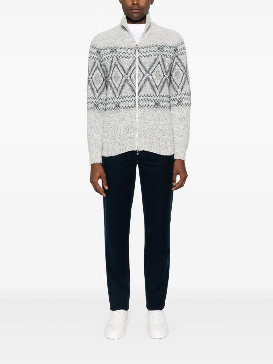 26SS 브루넬로 쿠치넬리 스웨터 MRI505416 CDY46 GREY - BRUNELLO CUCINELLI