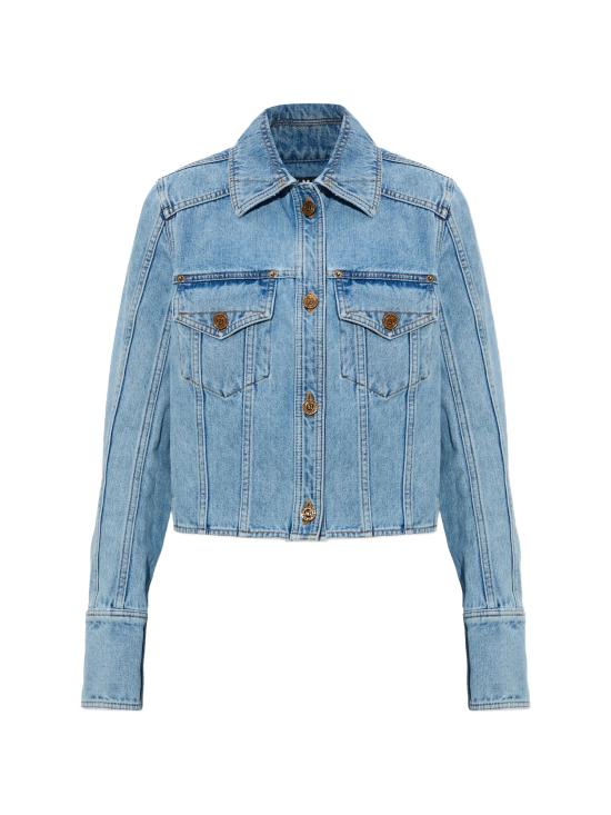 26SS 발망 데님 자켓 GF1TC215DG11 6FC BLUE