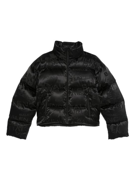 25FW 발렌시아가 숏패딩 850867TTQ13 1000 BLACK