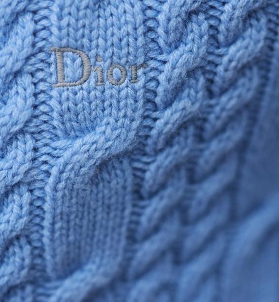 26SS 디올 스웨터 683M652A0014 580 BLUE - DIOR
