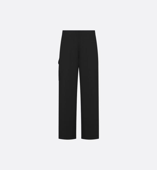 26SS 디올 스트레이트 팬츠 613C153A3068 900 BLACK - DIOR