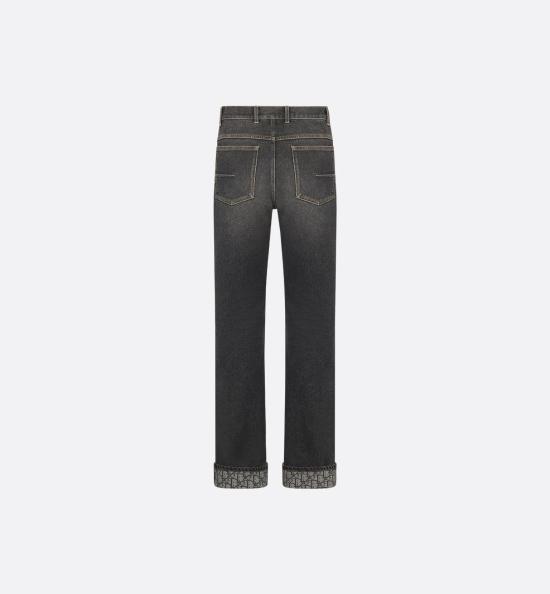 26SS 디올 스트레이트 팬츠 552P32A3003 9108 BLACK - DIOR