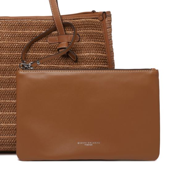 26SS 지아니 끼아리니 토트백 BS6850COMMRVMRK 1117 BROWN - GIANNI CHIARINI