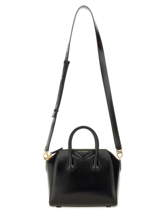 26FW 지방시 레더 미니 안티고나 토트백 BB5148B2AT 001 BLACK - GIVENCHY