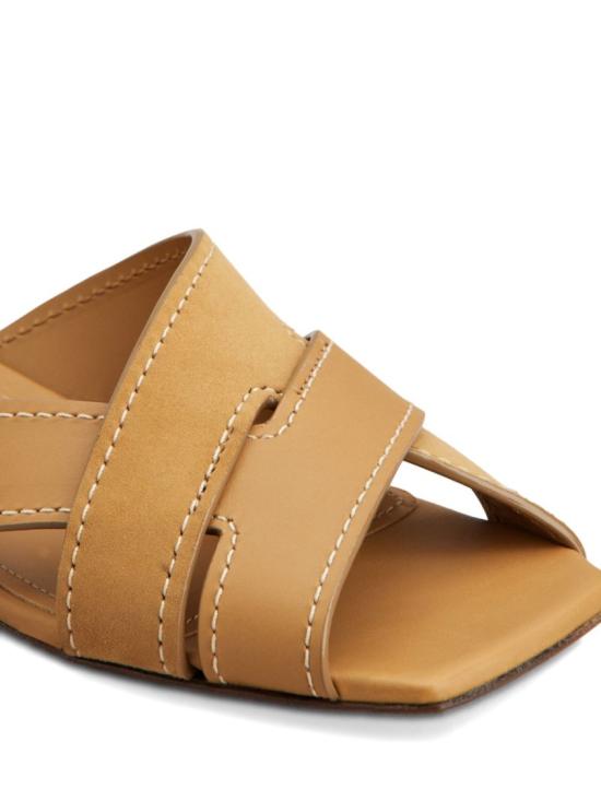 26SS 토즈 레더 크로스 스트랩 샌들 XXW99L0JY50V1S ZZZR Brown - TODS