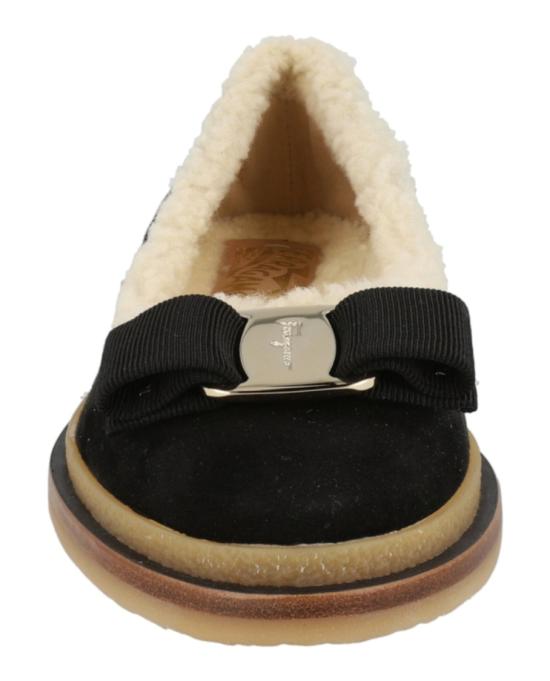  살바토레 페라가모 플랫 슈즈 01D933 756700 1C 00002 4 5 Black - SALVATORE FERRAGAMO